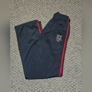 UW WISCONSIN BADGERS BUCKY COLOSSEUM YOUTH LARGE WARM UP PANTS